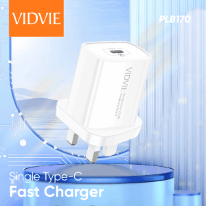 VIDVIE PLB170 20W Single Type-C Fast Charger